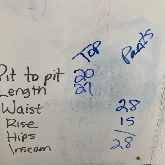 Vtg Cynthia Howie 10 Pant Suit Professional Office Cottage Core Minimal Blue NEW - Picture 12 of 14